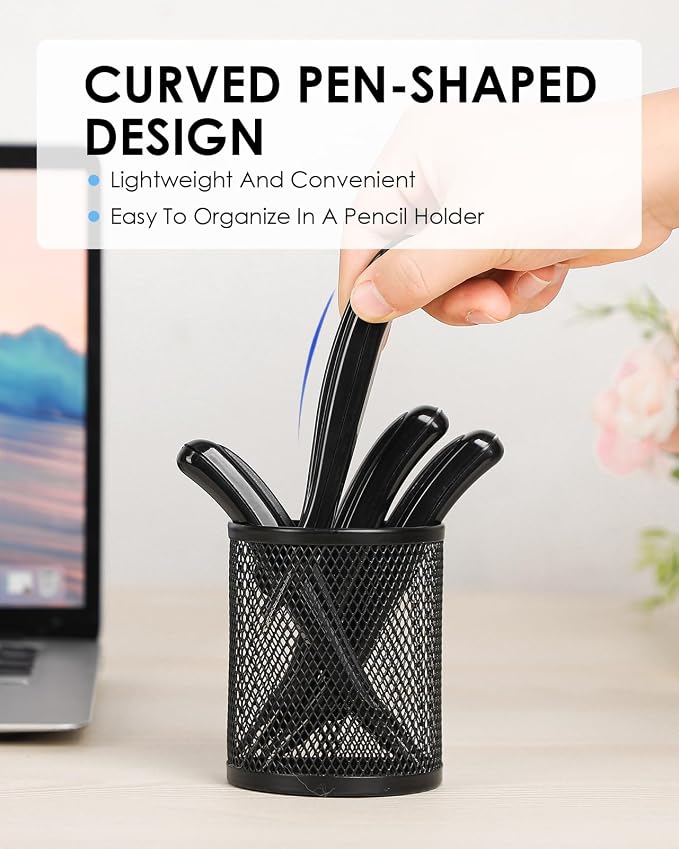 KTRIO Magnetic Staple Remover Tool 6 Pack, Classic Black | Professional Stapler - Image 6