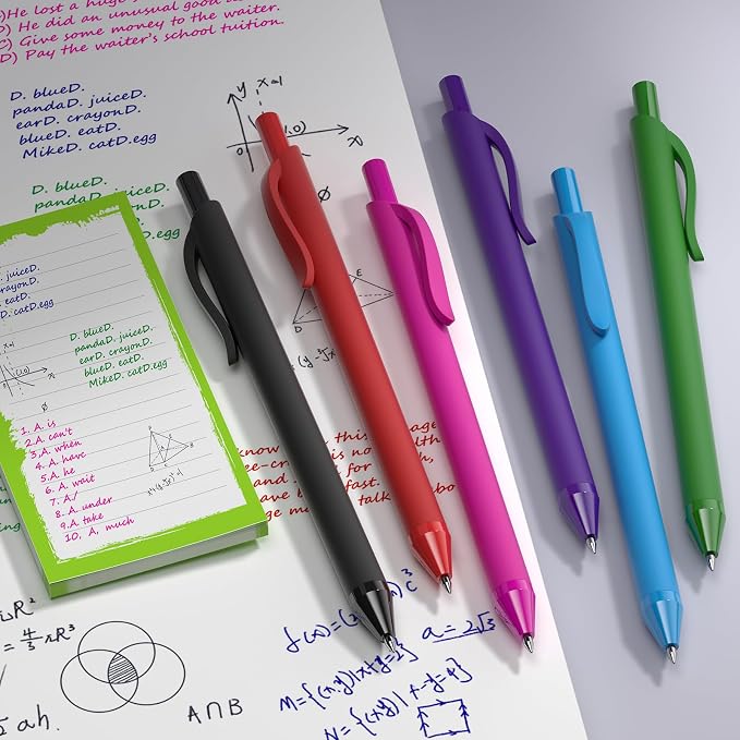 50 Pack Pink Ink Pens - Image 5