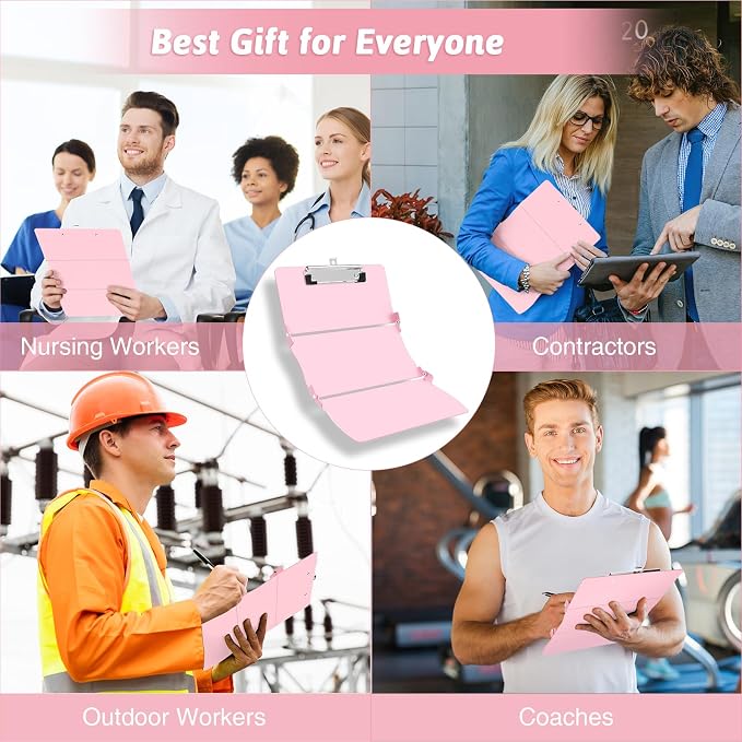 Clipboard Foldable Without Edition Cheat Sheets Aluminum 3 Layers Foldable - Image 7