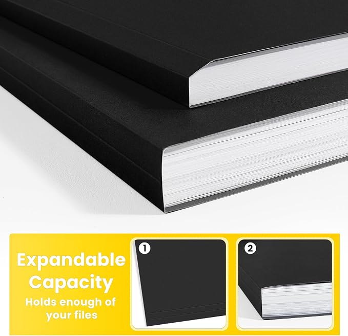 SUNEE File Folders, 100 Pack Manilla Folders 8.5 x 11, Colored Folder Office - Image 4