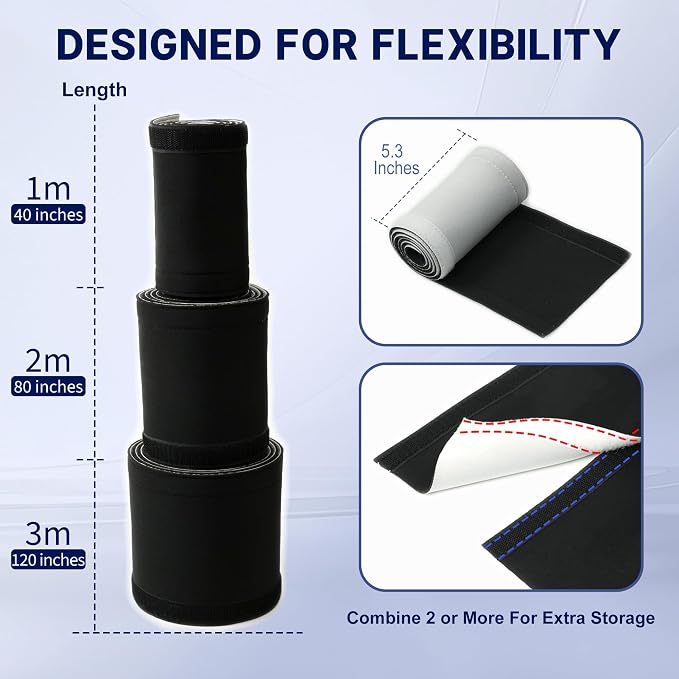 Cable Management Sleeve 3.3ft - Image 4