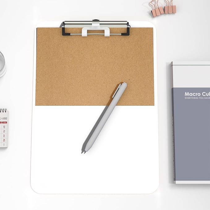 Hongri Plastic Clipboard with Pen Holder, Nurses and Women, Low Profile Clip - Image 8