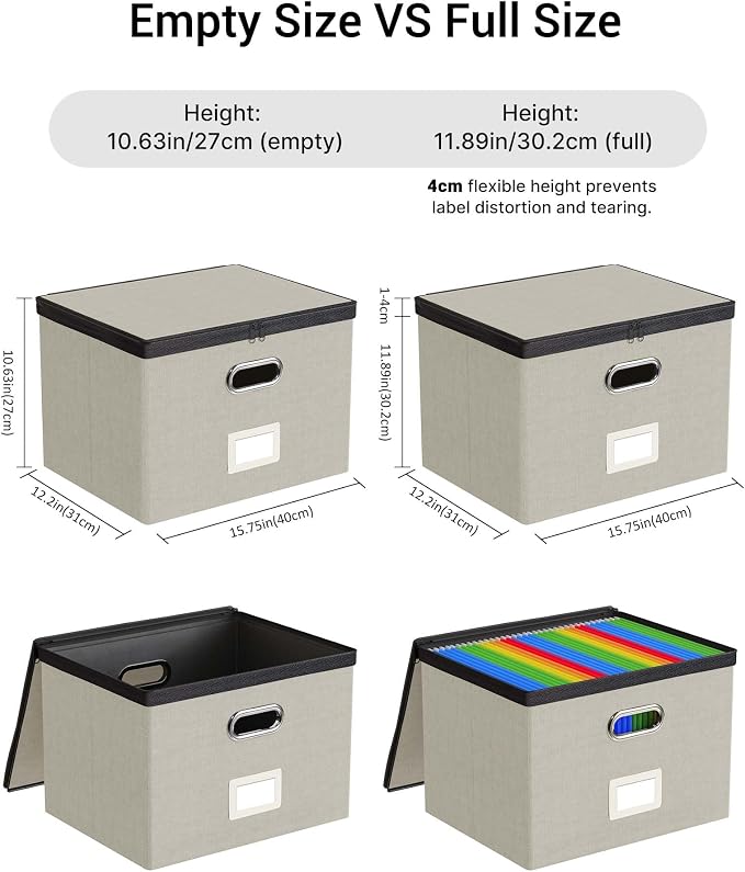 Oterri File Organizer Boxes - Image 4