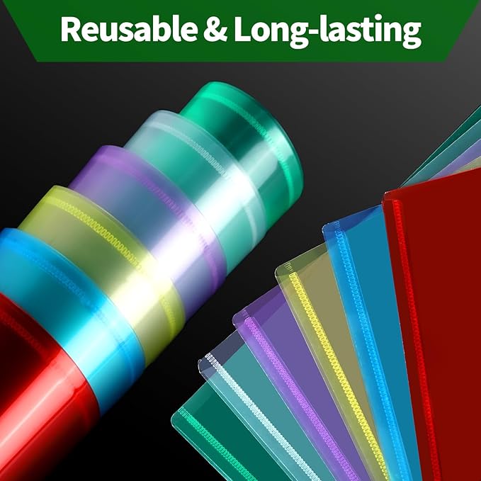 LEOBRO Plastic File Folders, Folders - Image 4