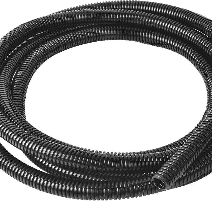 1 Inch Wire Loom Split Tubing - 10 ft Cord Protector Electric Wires Covers by ALLWIN