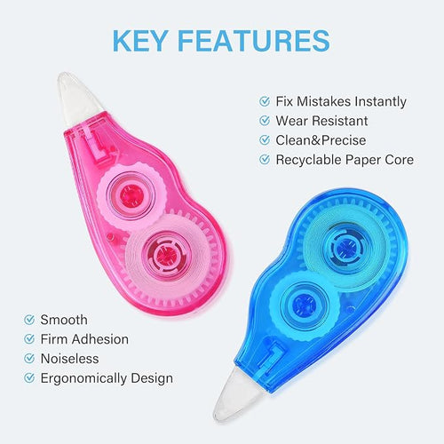 120-Pack Correction Tape, Dry Instant Tear-Resistant and Silent, School Office - Image 2