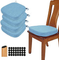 BUYUE Thickened 2.5" Dining Chair Cushions Set of 4, U-Shape High Density Foam by BUYUE