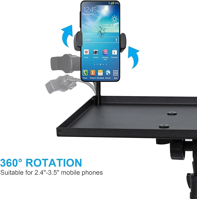 Projector Stand Tripod Adjustable, Laptop Height from 23.5 to 46.5 inches - Image 6