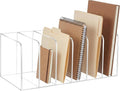 Suzile Clear Acrylic Magazine File Holder by Suzile