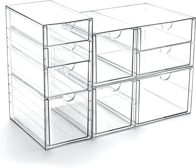 Prsildan Acrylic Drawer Makeup Organizer by Prsildan