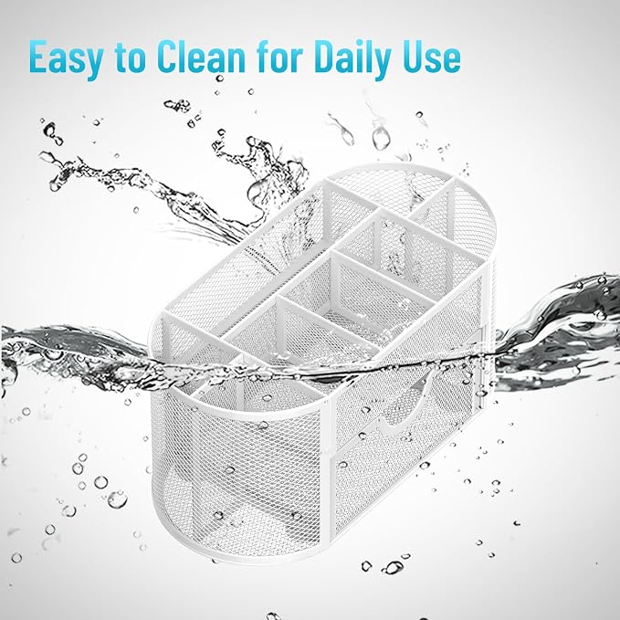 SUPEASY Mesh Desk Organizer, Desk Accessories & Workspace Organizers - Image 6