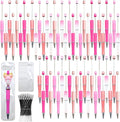 150 Pieces DIY Beadable Pen Kit – 50 Plastic Ballpoint Pens by DASTTUIS