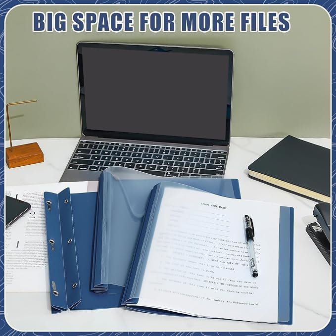 Teling 150 Pcs Clear Front Report Covers Bulk - Image 7