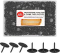 Thumb Tacks 500-count, 3/8-inch Steel Roundness Push Pins Office Tacks by Yalis