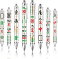 Ireer 8 Pcs Ballpoint Pens for Women 1.00 mm Cute Black Ink Pens Fine Point by Ireer