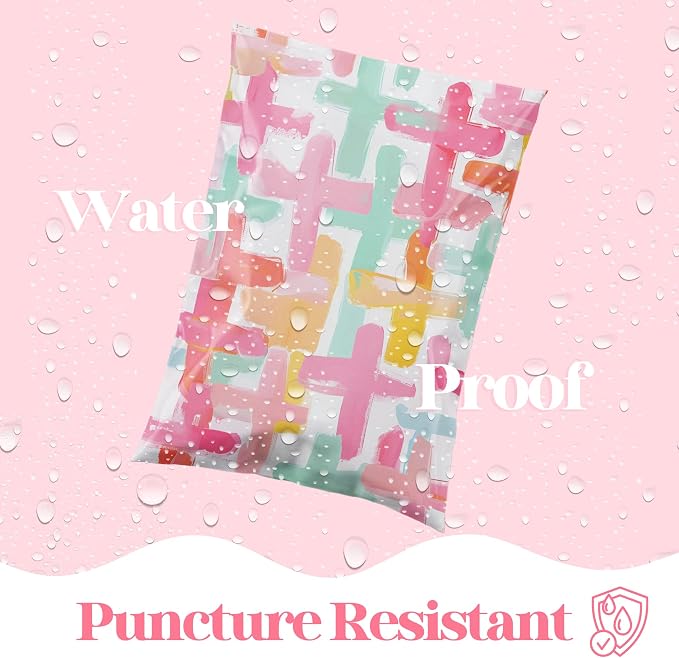 Pretty Package Store 10x13 Designer Poly Mailer 100 Pack Heavy Duty Waterproof - Image 5