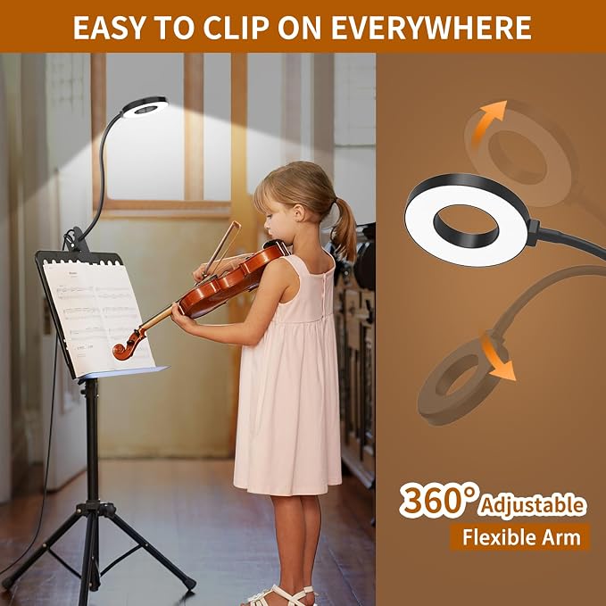 iZELL Desk Lamp, LED Reading Light - Image 6