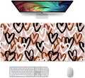 Auhoahsil Large Mouse Pad, XXL Desk Pad, Extened 35" x 15", Non-Slip Rubber Base by Auhoahsil