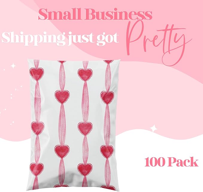 Pretty Package Store 10x13 Designer Poly Mailer 100 Pack Heavy Duty Waterproof - Image 4