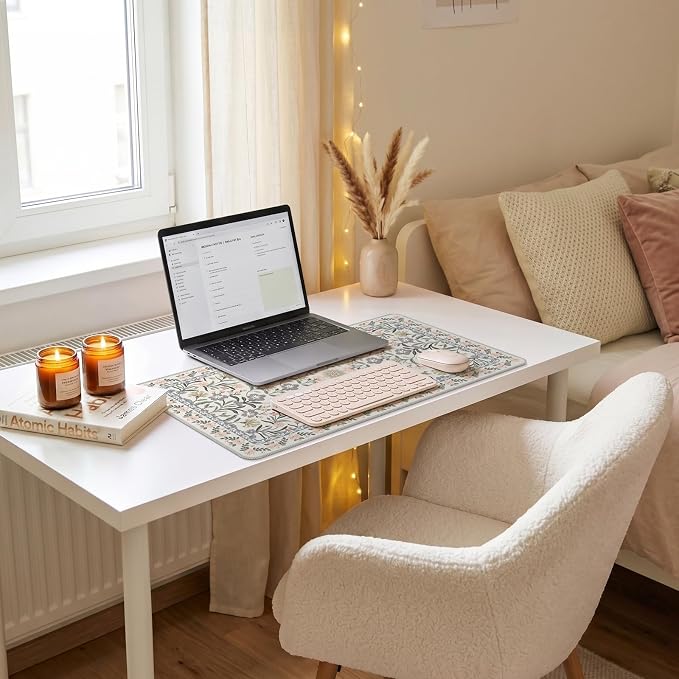 iCasso Aesthetic Flower Mouse pad - Image 9
