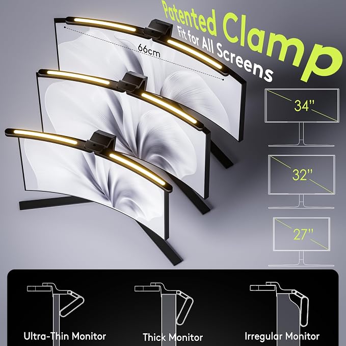 Quntis Curved Monitor Light Bar 15 RGB Backlight - Image 4