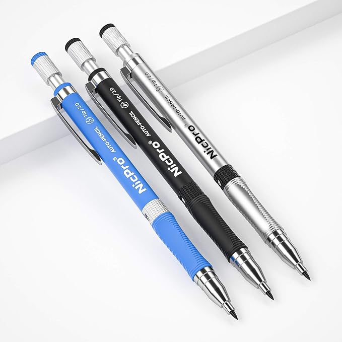 Nicpro 11 Pieces 2mm Mechanical Pencil Set - Image 2