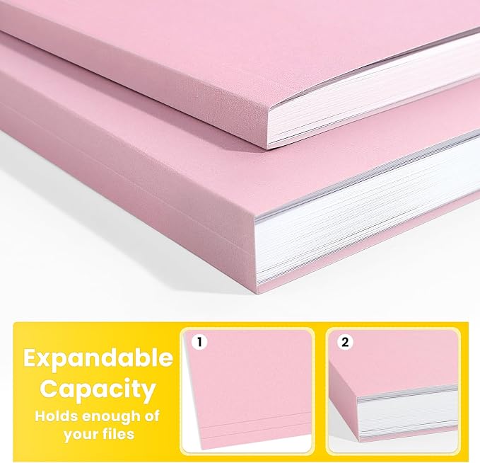 SUNEE File Folders, 30 Pack Manilla Folders 8.5 x 11, Colored File Folders Home - Image 4