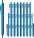 50 Pack Blue Ink Pens by INKSLICK