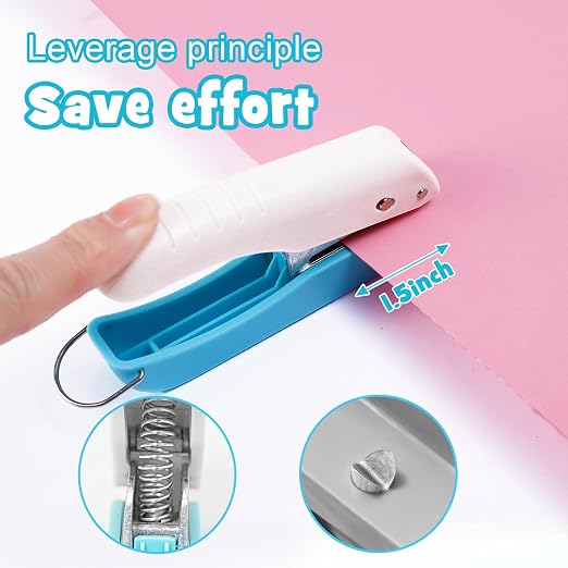 UCEC 2pcs Star Hole Punch 1/4 Inch Single Puncher, Paper Punches - Image 2