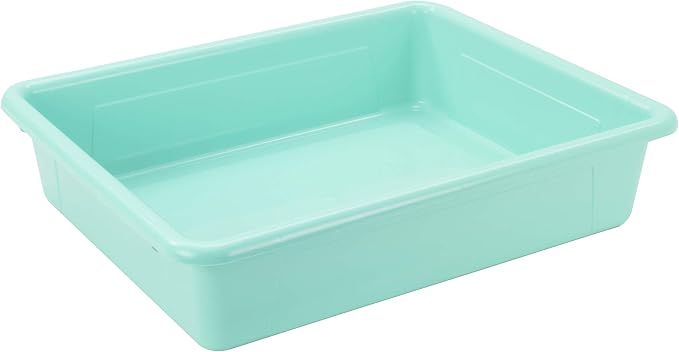 Storex Letter Size Flat Storage Tray – Organizer Bin - Image 4