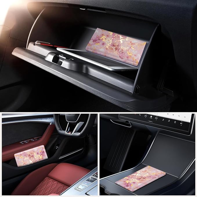 Car Registration and Insurance Holder，Colour Patterns Men Women Car License - Image 7