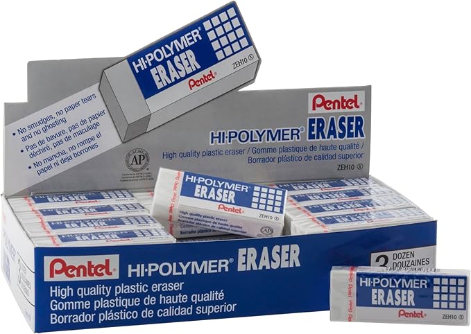 Pentel Hi-Polymer Block Eraser by PentelofAmerica