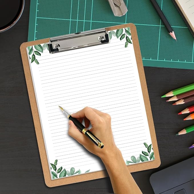 Stationery Lined Paper, Letter Size Unpunched Ruled Filler Paper, - Image 3