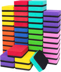 Dry Erase Eraser, CUTEFA 48 Pack Magnetic Whiteboard Dry Erasers, Mini by CUTEFA