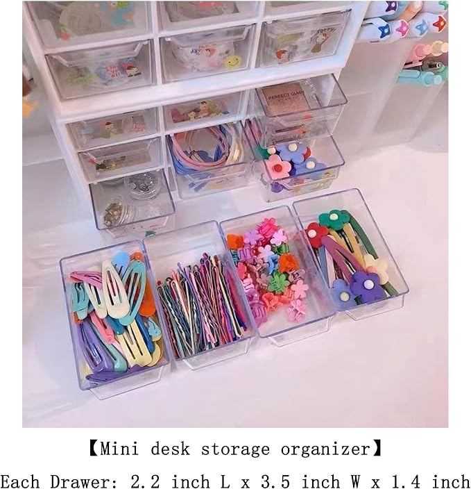 Feadily 2PCS Small Drawer Organizer - Image 5