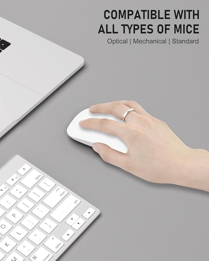 Desk Pad, 35.5" x 17" PU Leather Non-Slip Desk Mat Large Mouse Pad - Image 4