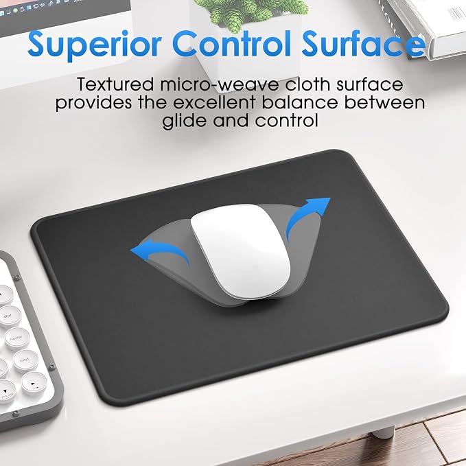 KTRIO 10 Pcs Mouse Pads, Larger Surface, Stitched Edges, 11 x 8.5 Inches | - Image 4