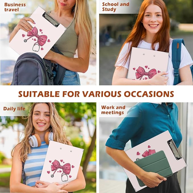 Lacama Coquette Bow Nurse Clipboard - Image 5