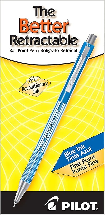 PILOT The Better Ball Point Pen Refillable & Retractable Ballpoint Pens - Image 3