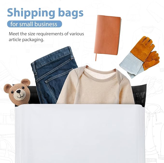 Metronic Poly Mailers 14.5x19 500 Pcs Large Shipping Bags - Image 5