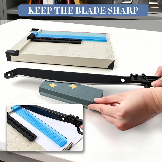 12" Guillotine Paper Cutter and Trimmer - Image 3