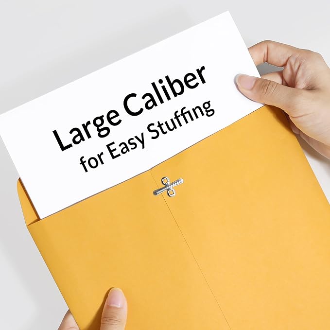 SUNEE Envelops, 28-lb Paper Mailing Envelopes, Storing or Mailing Documents - Image 3