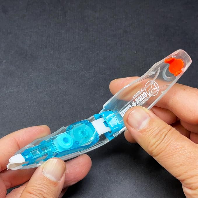 LION CLICK-N-COVER Refill Correction Tape - Image 3