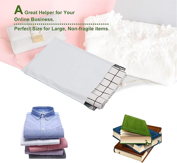 OausTect Large Poly Mailers 10x13 Self Seal Shipping Bags - Image 4