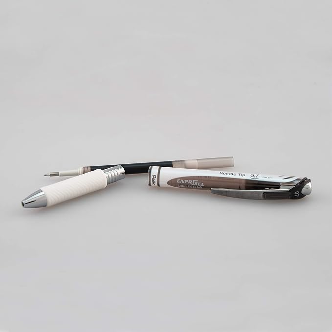 Pentel EnerGel Pearl RTX Retractable Liquid Gel Pen, Medium Line, Needle Tip - Image 5