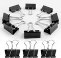 40 Pack Medium Binder Clips by Qjaiune