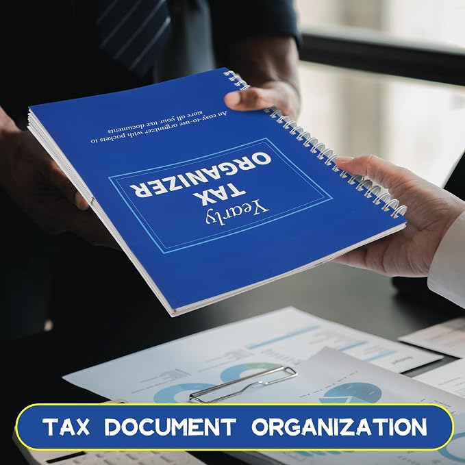 Faccito 1 Pack 2026 2027 Yearly Tax Organizer 13" x 9.7" Tax Record Organizer - Image 4