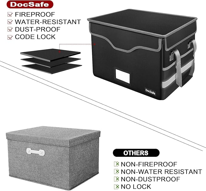 DocSafe Fireproof Document Box - Image 4