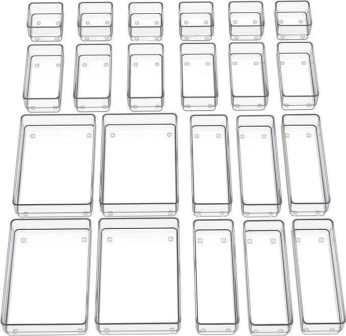 SMARTAKE 22-Piece Drawer Organizer by SMARTAKE