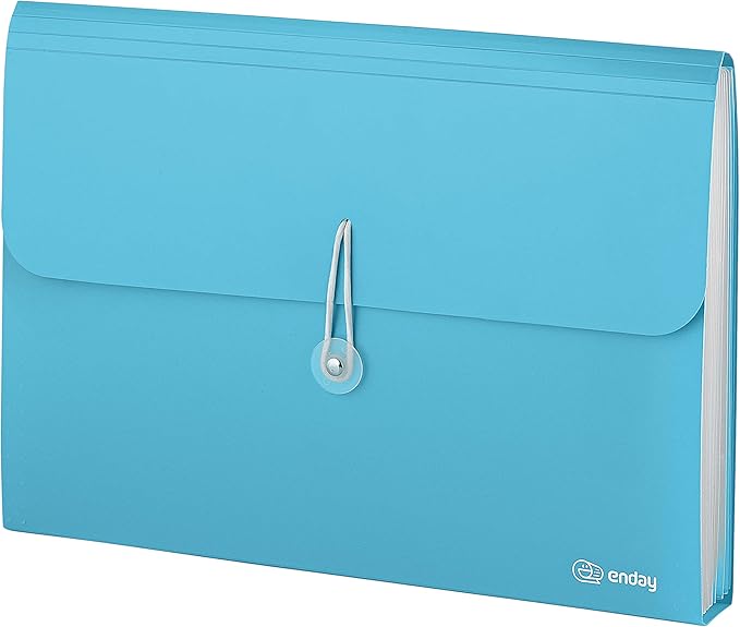 Accordion File Organizer 13 Pocket Expanding File Folder by Enday